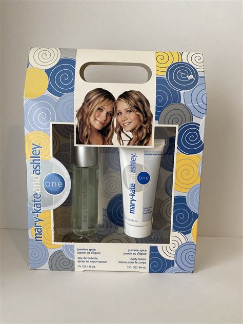 MARY-KATE & ASHLEY ONE Eau de Toilette EDT Jasmine Spice 1 oz & Lotion
