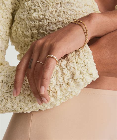 Bold Diamond Eternity Ring - 14k Gold Engagement Ring - Mejuri