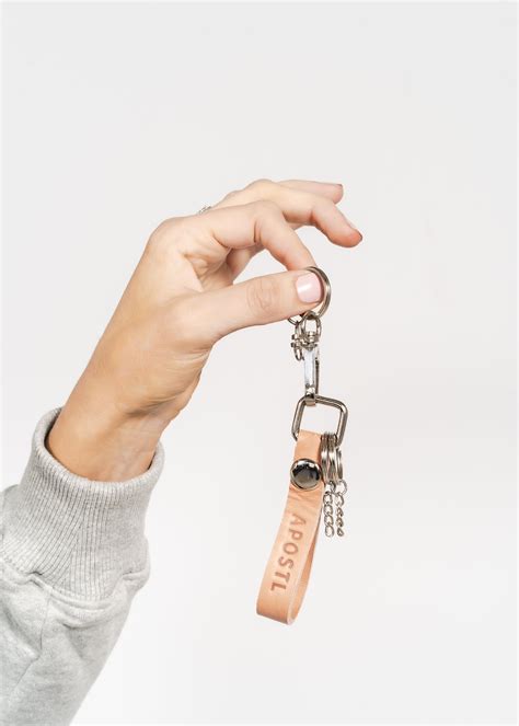 Eka Key Ring - Nude | Apostl