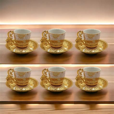 Jogo Da Xícara - Jogo de Xicara para Café e Chá - 12 Peças | MadeiraMadeira