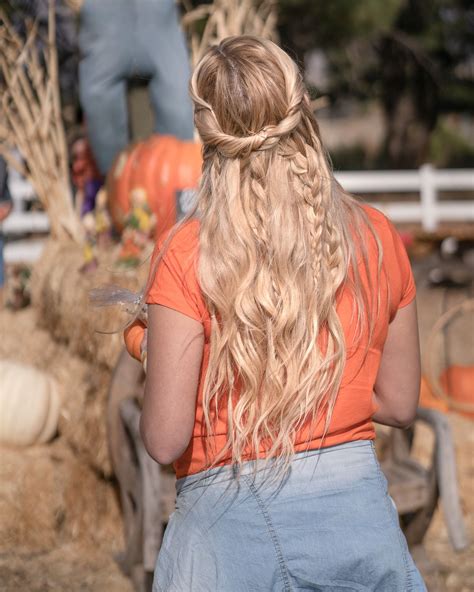 Brandi Locks - Long Blonde Hairstyle, Braids | Hair styles, Long hair