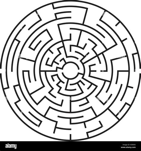 circular maze  res stock photography  images alamy