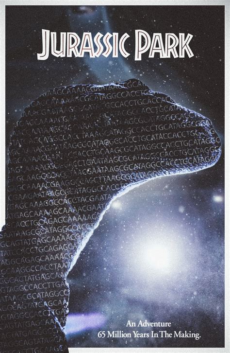 ArtStation - Jurassic Park Alternate Raptor Movie Poster