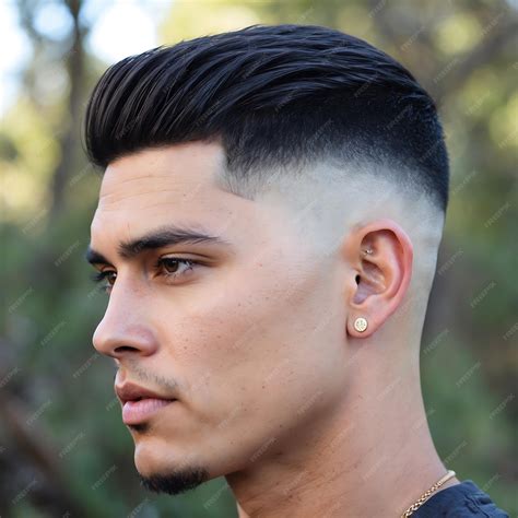 Trendy Fade Haircut for Modern Style | Premium AI-generated image