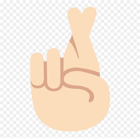 Fingers Crossed Emoji Transparent , Png Download - Finger Crossed Emoji ...