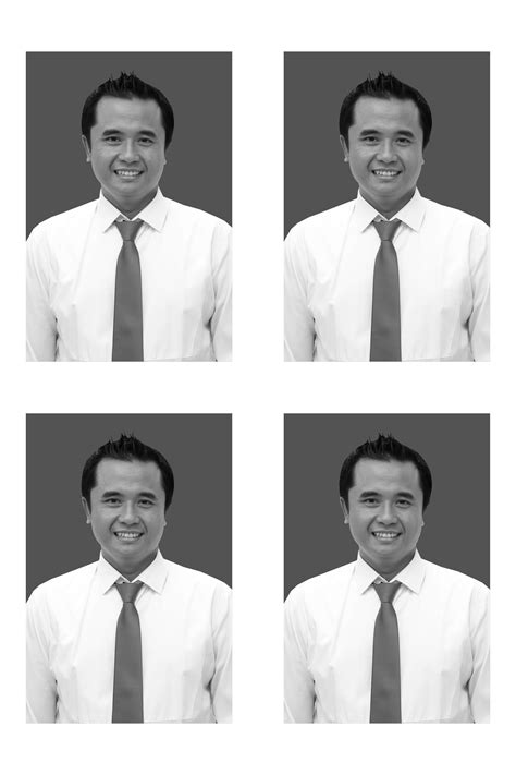 Detail Pas Foto 3x4 Hitam Putih Koleksi Nomer 41