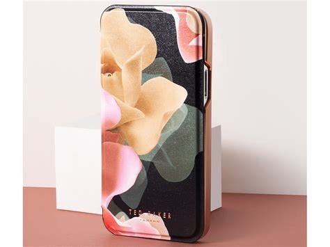 Ted Baker Porcelain Rose Mirror Case | iPhone 14 Hoesje