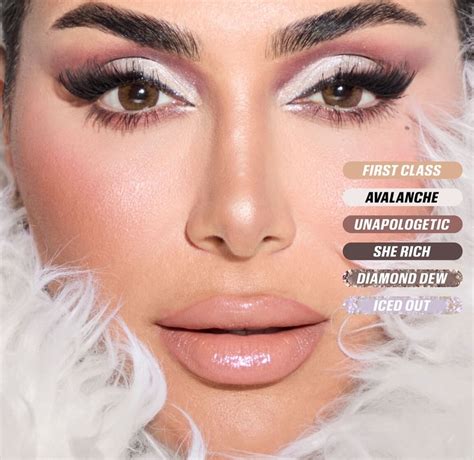 huda beauty icy nude eyeshadow palette olala gallery