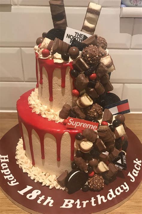 birthday cake ideas   memorable celebration red drip