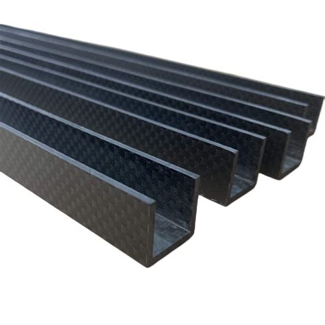 Precision Molded Carbon Fiber Profiles – U-Channel, I-Beam, Angles