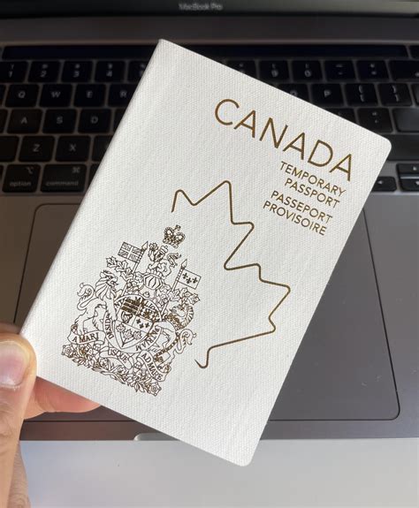 New Canadian Temporary Passport : r/PassportPorn