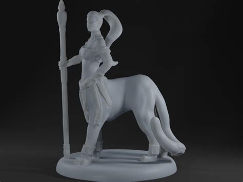 Lamia Lion Variant by M3DM | Make Tabletop