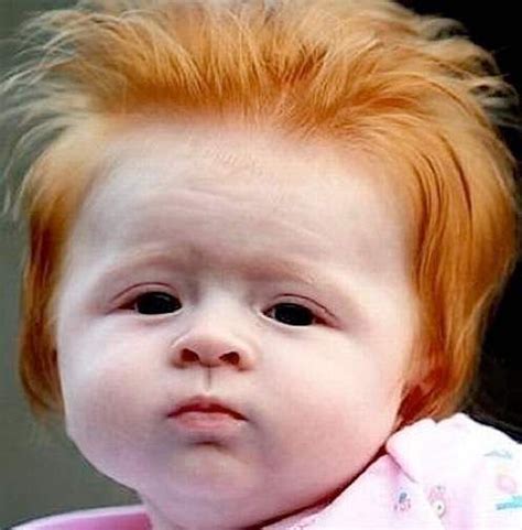 Image sélectionnée bébé roux moche 179092-Prank bebe roux moche ...