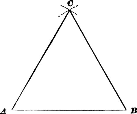 Equilateral Triangle, vintage illustration. 13805361 Vector Art at Vecteezy