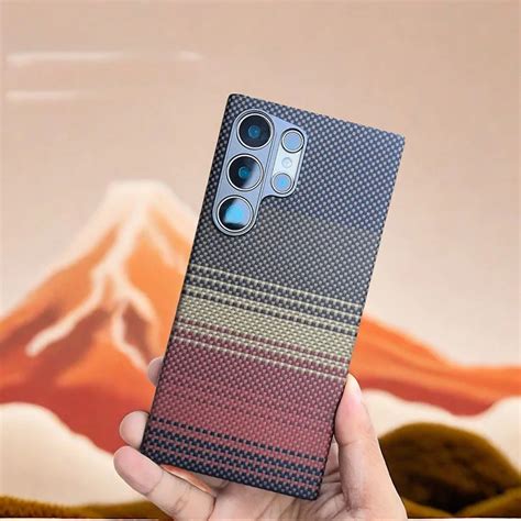 Чехол из настоящего чистого углеродного волокна для Samsung Galaxy S25 ...