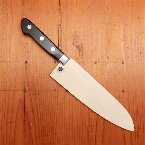 ashi hamono ginga mm santoku swedish stainless western handle