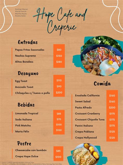 menu | PDF | Postres | Comida y bebida