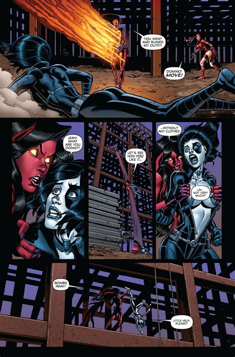 Red She Hulk And Domino