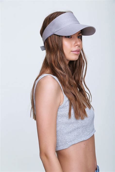 womens gray tennis cap hat season latest vicedeal