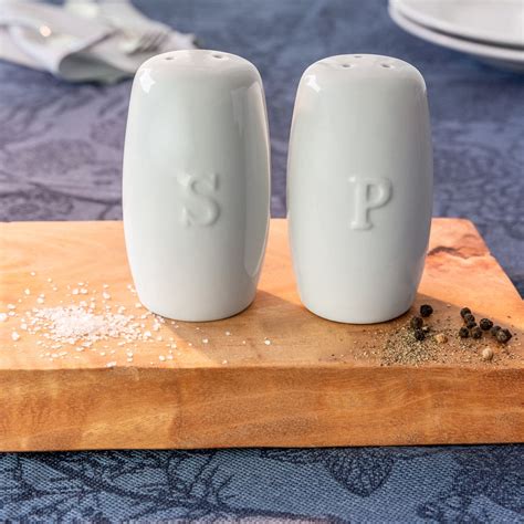 Ceramic and Porcelain Cottage Look Salt and Pepper Shaker Set Kitchen ...