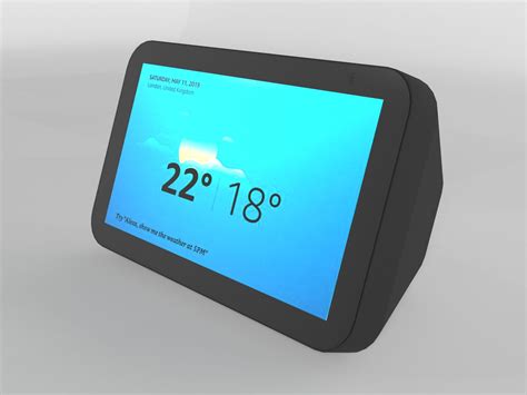 Amazon Echo Show 5 3D Model $44 - .unitypackage .upk .max .ma .gltf