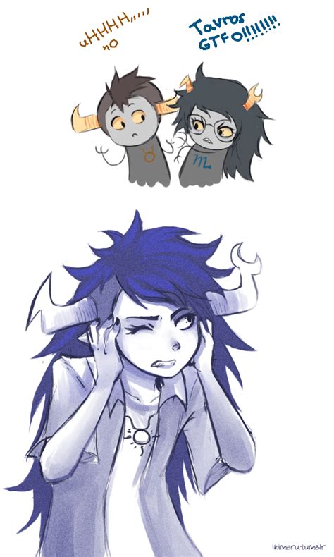 Tavros get out (gif) by ikimaru-art on DeviantArt
