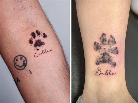 Discover 80+ dog paw flower tattoo best - in.cdgdbentre