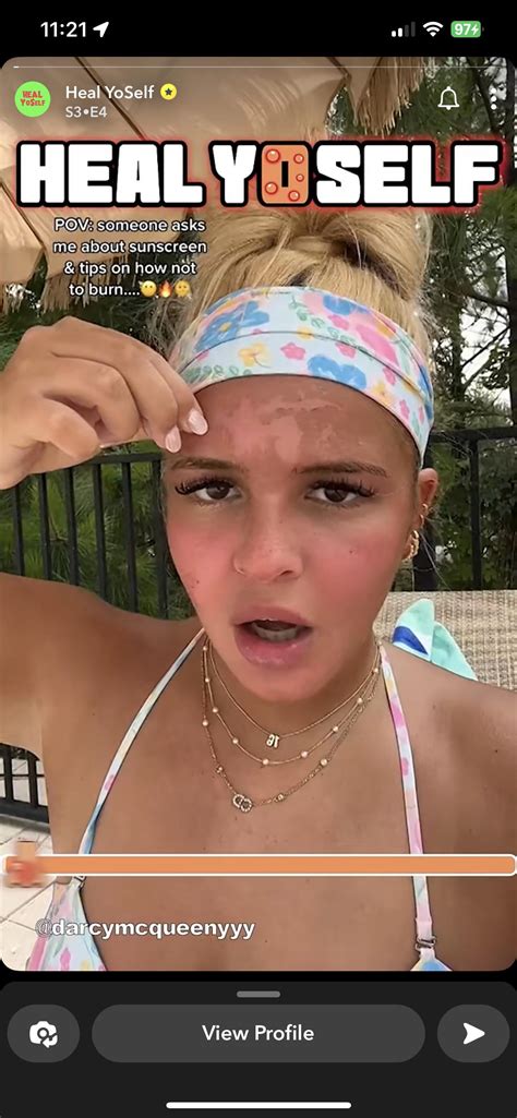 Saw our bestie on snap : r/darcymcqueeny