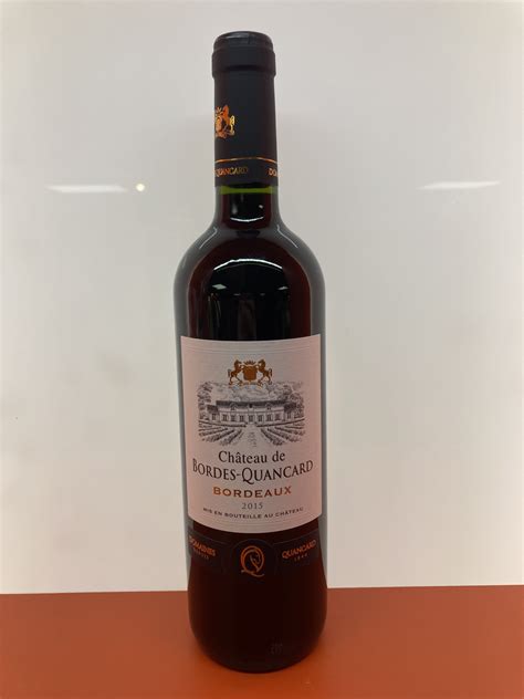 AOC BORDEAUX Château de Bordes Quancard Cheval Quancard 75cl - Cave ...