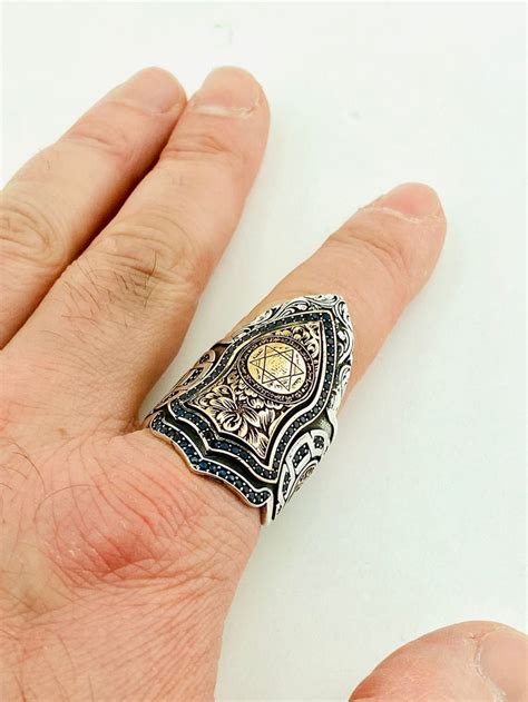 Solomon Ring-archer Ring-king Solomon Ring-thumb Ring-talisman-solomon ...