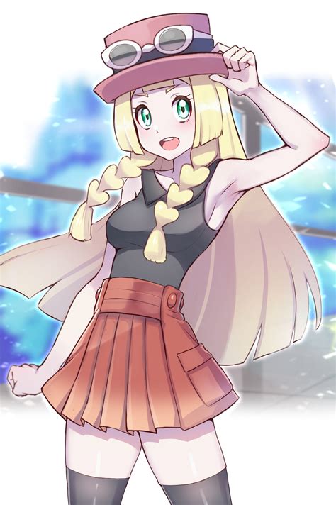Lillie (Pokémon) - Pokémon Sun & Moon - Image by Yasu Suupatenin
