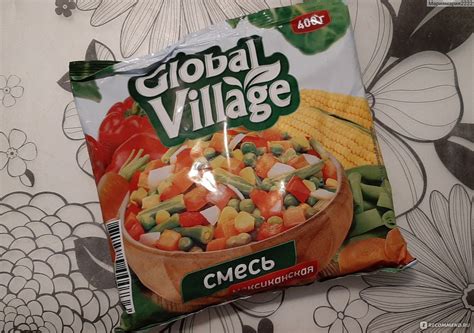 Овощные смеси Global Village Мексиканская смесь - «Что приготовить на ...
