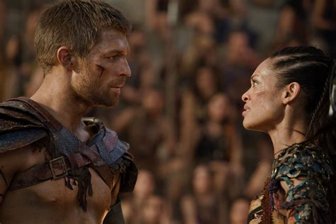 Spartacus - Naevia and Spartacus