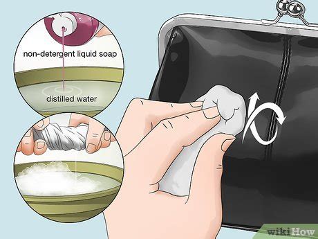 how to clean patent leather bags