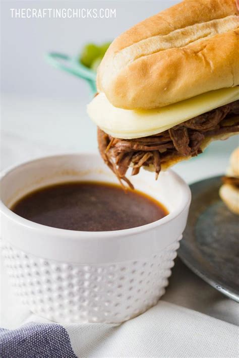 Easy French Dip Sandwiches - The Crafting Chicks