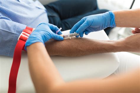 finger prick  venous blood tests
