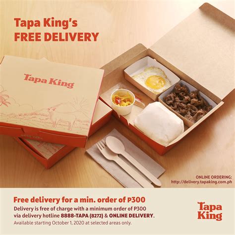 tapa king good news  delivery