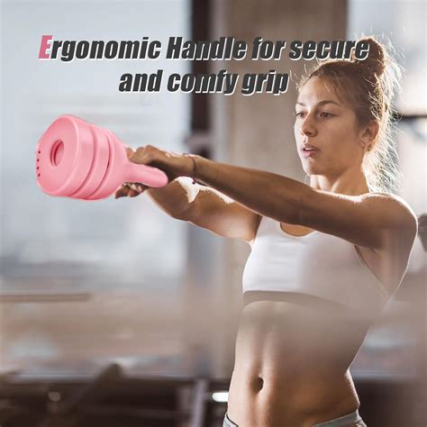 Cisleb Adjustable Kettlebell Weight Set 3-in-1 Kettlebells (5lbs 8lbs