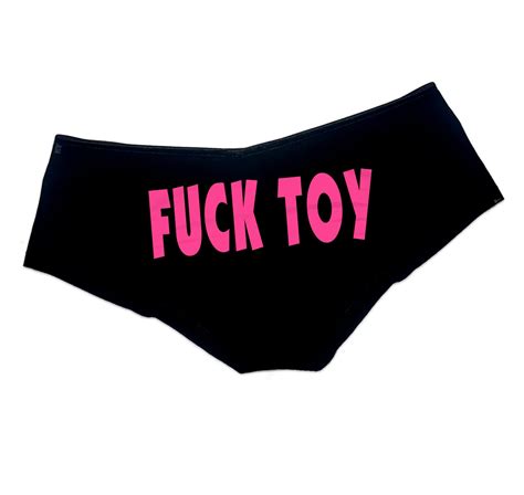 Fuck Toy Panties Panties Booty Bachelorette Party Bridal Gift Panty