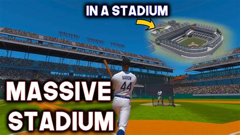 Massive Stadium in a Stadium - MLB The Show 21 - Home Run Derby - YouTube