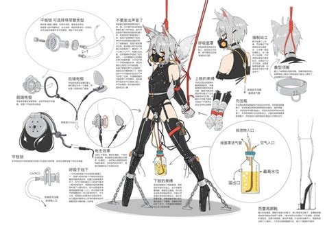 Rule 34 - 1boy bondage buttplug catboy chastity cage feminine high