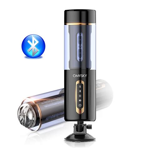 OMSKY Wolf Warrior Bluetooth Control Automatic Telescopic Male Masturb