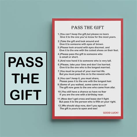 Pass the gift game birthday game family game kids games party games