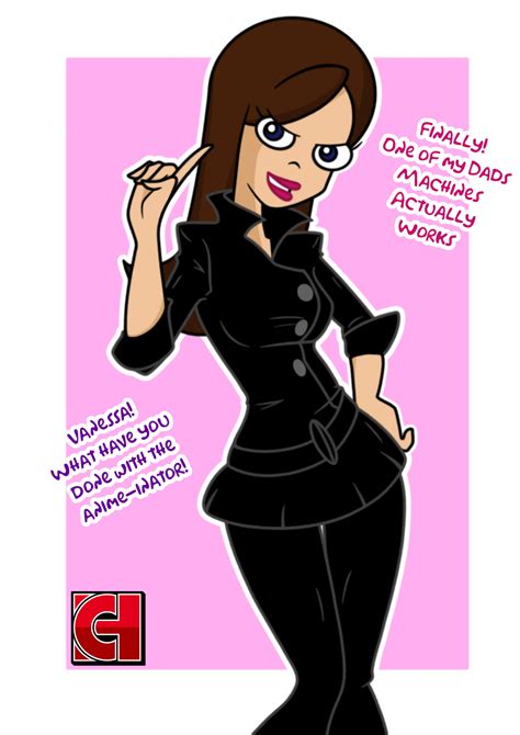 Phineas and Ferb - Anime Vanessa by C-Hats on DeviantArt