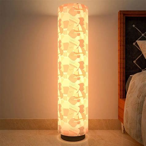 Warm Aura Long Floor Lamp - WallMantra