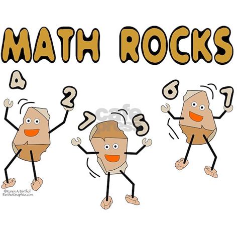 math rocks greeting card  bartholgraphics cafepress