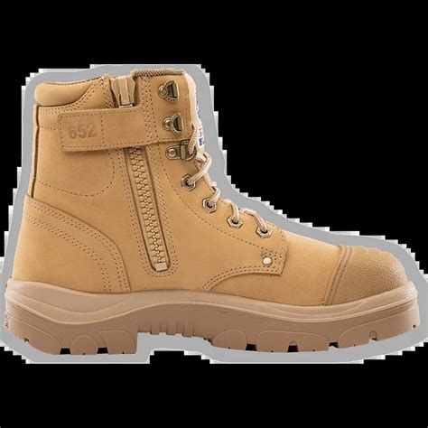 steel blue argyle zip scuff boot  buy  protective trade group