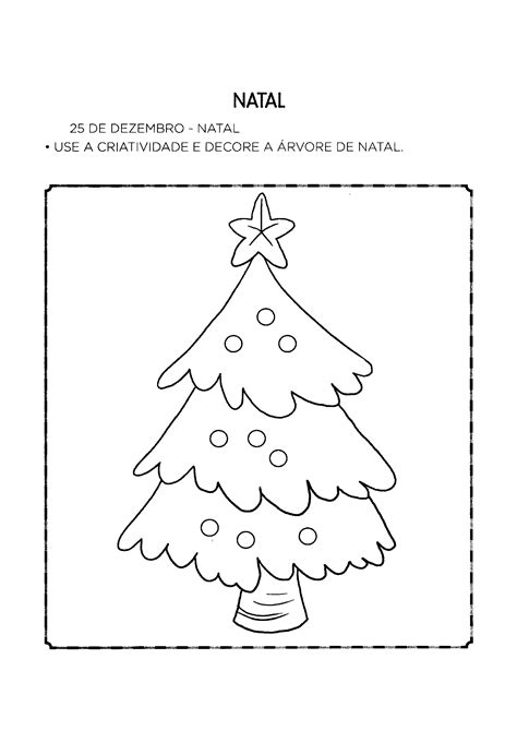 Atividades Educação Infantil Natal