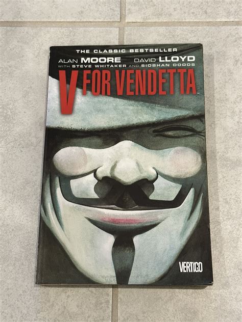 V For Vendetta Comic Cover