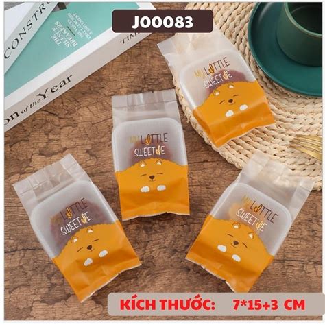 tui dung banh quy banh mi snack banh dua trong suot hoa van meo bong